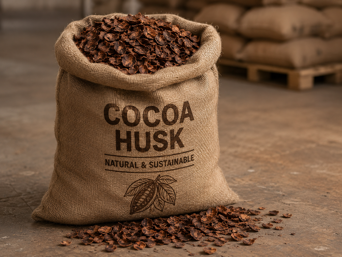 Premium Cocoa Shells (Husks) | Food Grade Roasted Cacao for Tea, Brewing & Baking