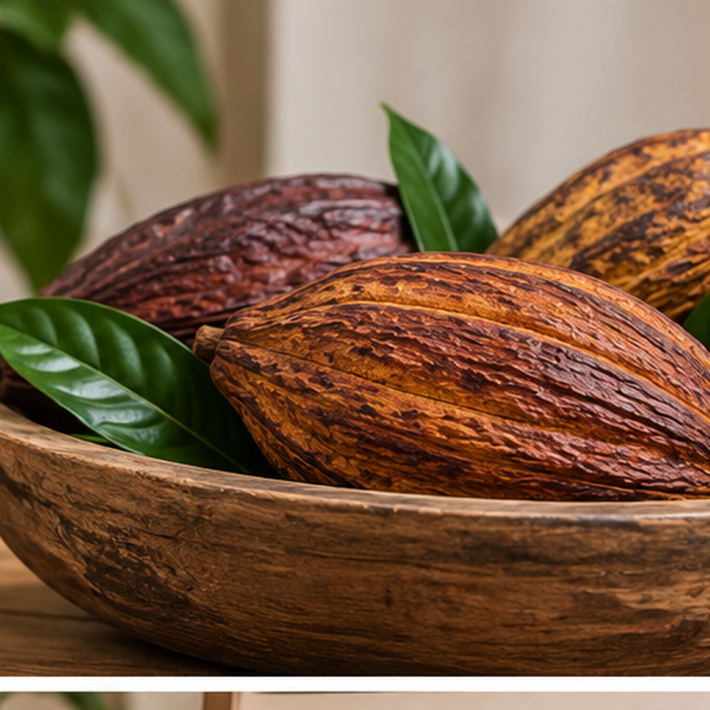 Dried Cocoa Pods – Natural Decorative Cacao Fruit
