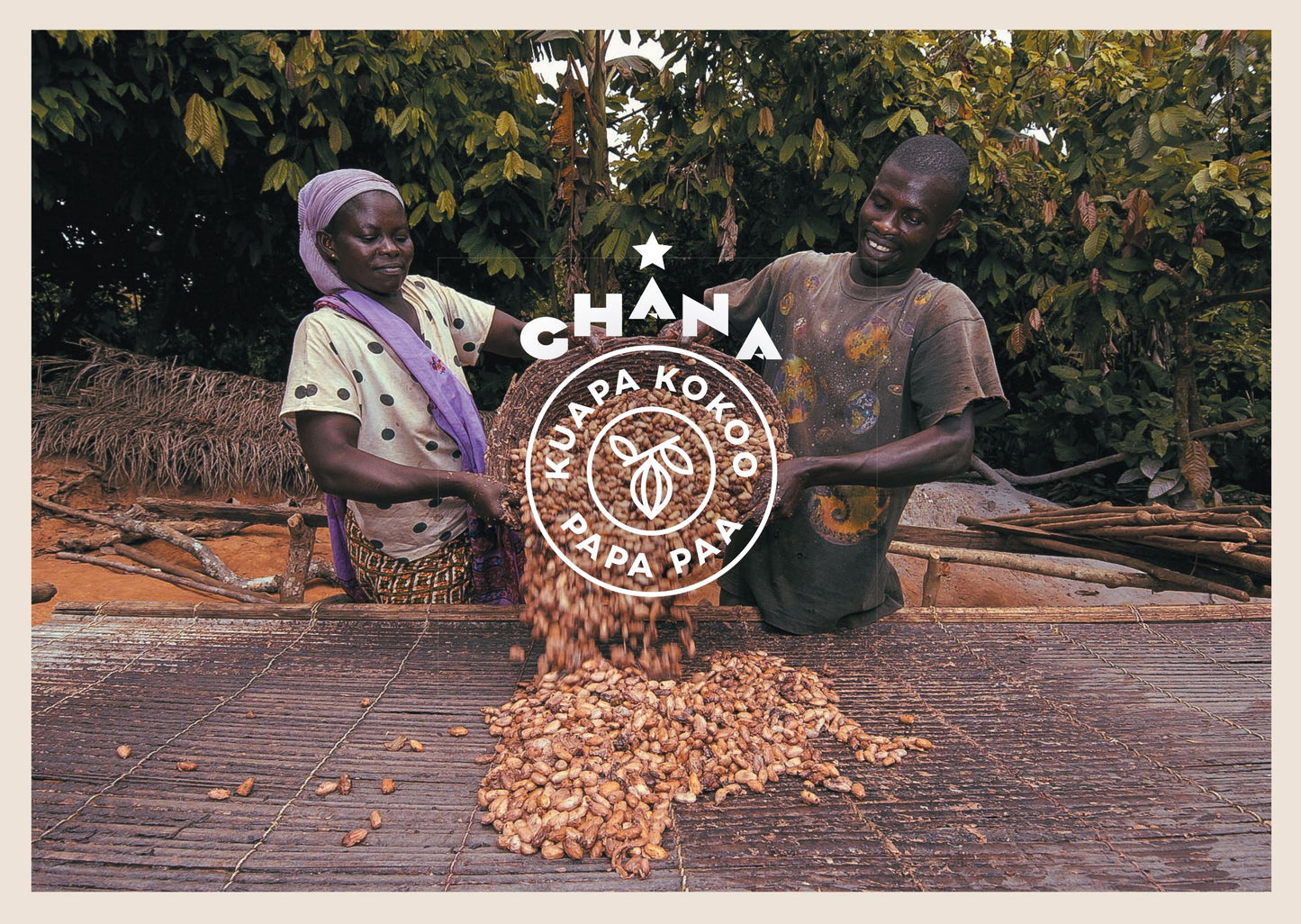 Ghana Kuapa Kokoo Cacao Cocoa Beans 1kg