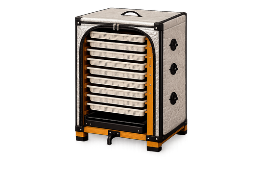 CocoaRack™ 8 – Professional Cocoa Fermentation Rack (160–200kg Capacity)
