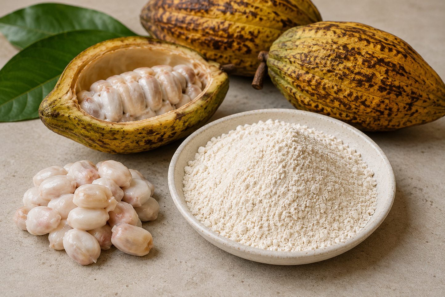 Freeze Dried 100% Cacao Pulp Fruit Powder Sweetner
