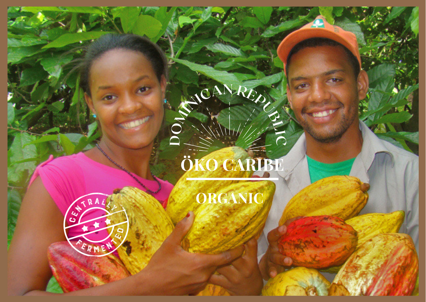 Fèves de cacao biologiques Öko Caribe de la République dominicaine