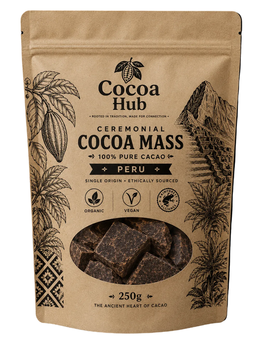 Single Origin Peruvian Ceremonial Cacao Mass 250g